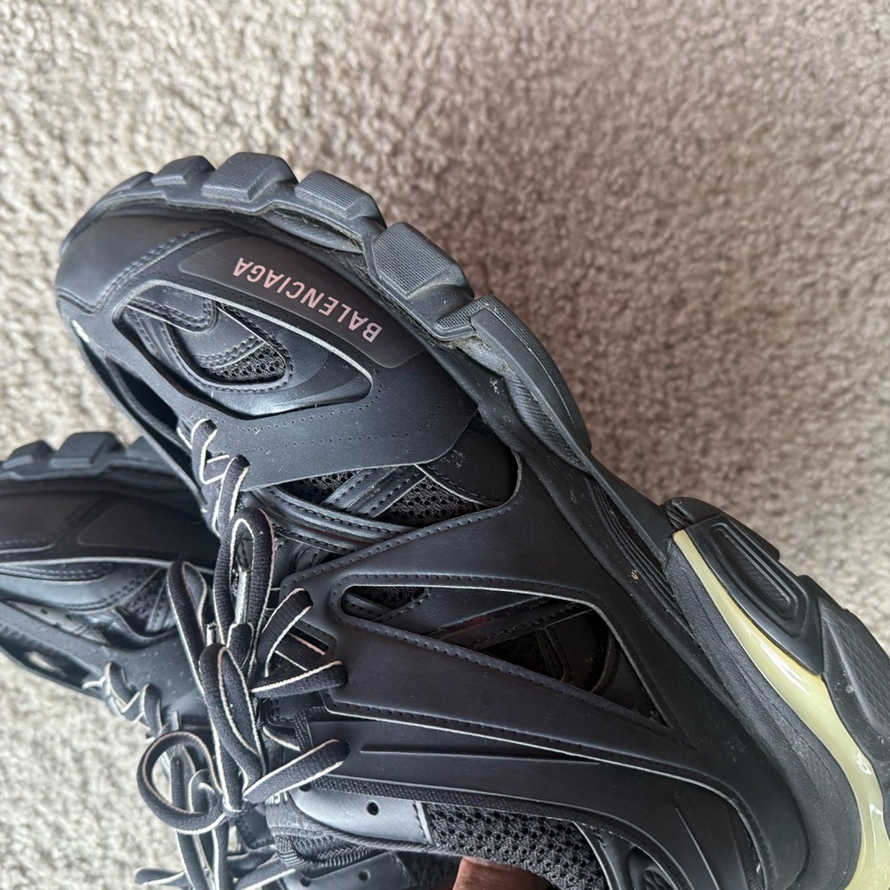 Balenciaga Black Athletic Shoes - Picture 10 of 11